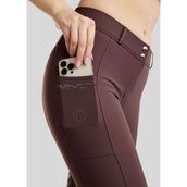 Montar Pantaloni da Equitazione MoEmilia Full Grip Black Peony