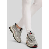 Montar Leggings da Equitazione MoEmilia Full Grip Bianco