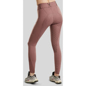 Montar Leggings da Equitazione MoEmilia Full Grip Dusty Rose