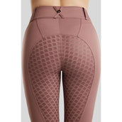 Montar Leggings da Equitazione MoEmilia Full Grip Dusty Rose