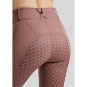 Montar Leggings da Equitazione MoEmilia Full Grip Dusty Rose