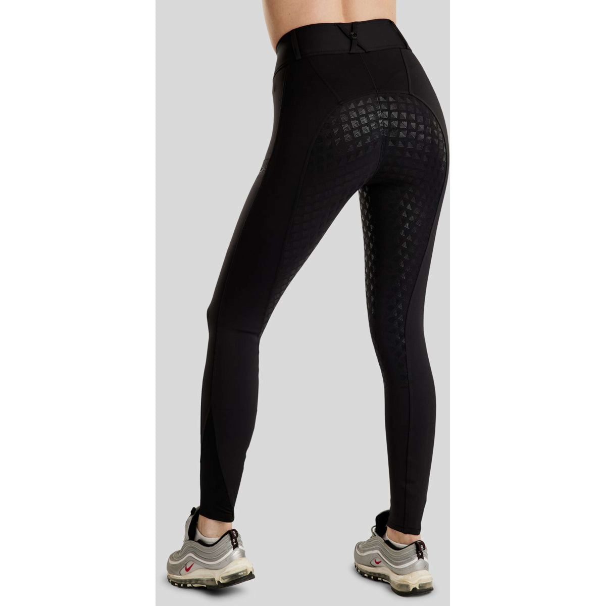 Montar Leggings da Equitazione MoEmilia Full Grip Nero