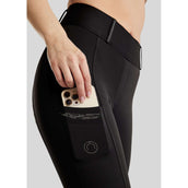 Montar Leggings da Equitazione MoEmilia Full Grip Nero