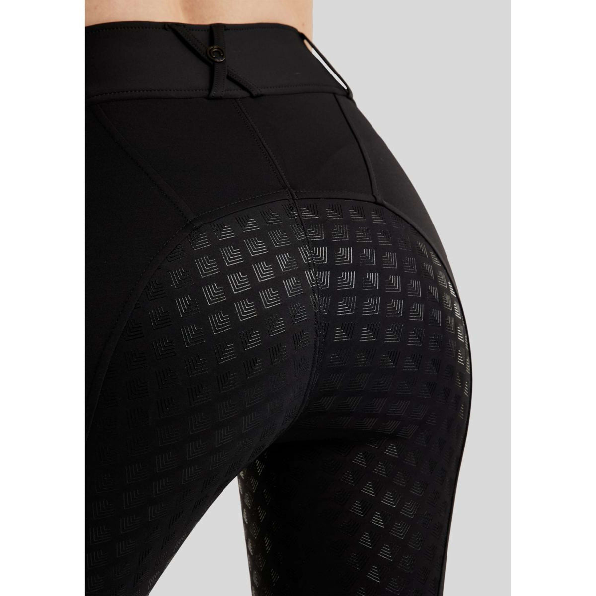 Montar Leggings da Equitazione MoEmilia Full Grip Nero