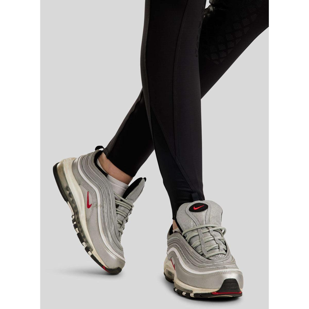Montar Leggings da Equitazione MoEmilia Full Grip Nero