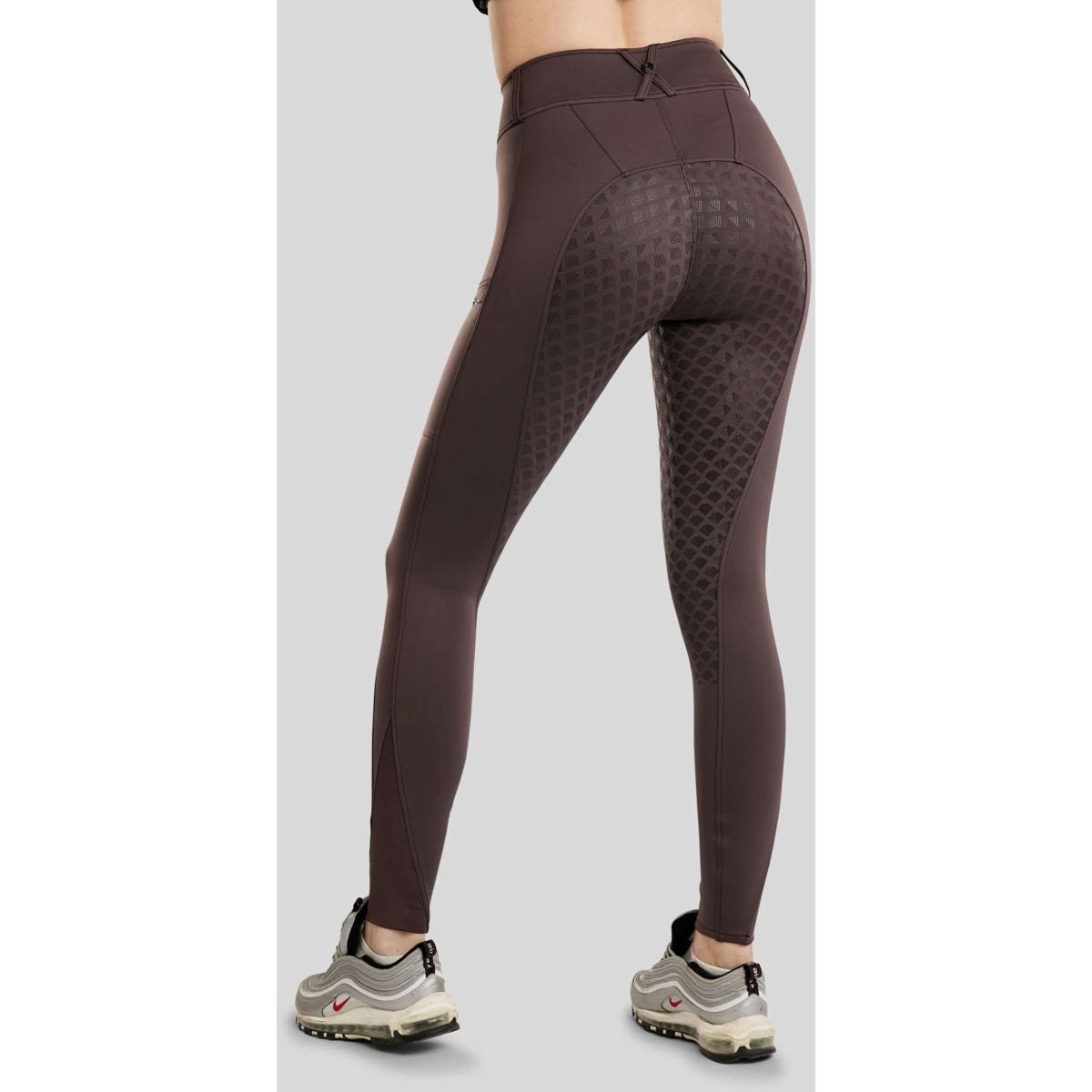Montar Leggings da Equitazione MoEmilia Full Grip Black Peony