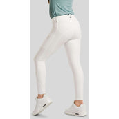Montar Pantaloni da Equitazione MoCha Full Grip Bianco