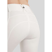 Montar Pantaloni da Equitazione MoCha Full Grip Bianco