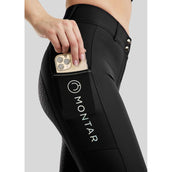 Montar Pantaloni da Equitazione MoCha Full Grip Nero