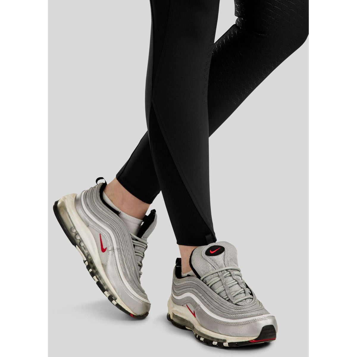 Montar Pantaloni da Equitazione MoCha Full Grip Nero