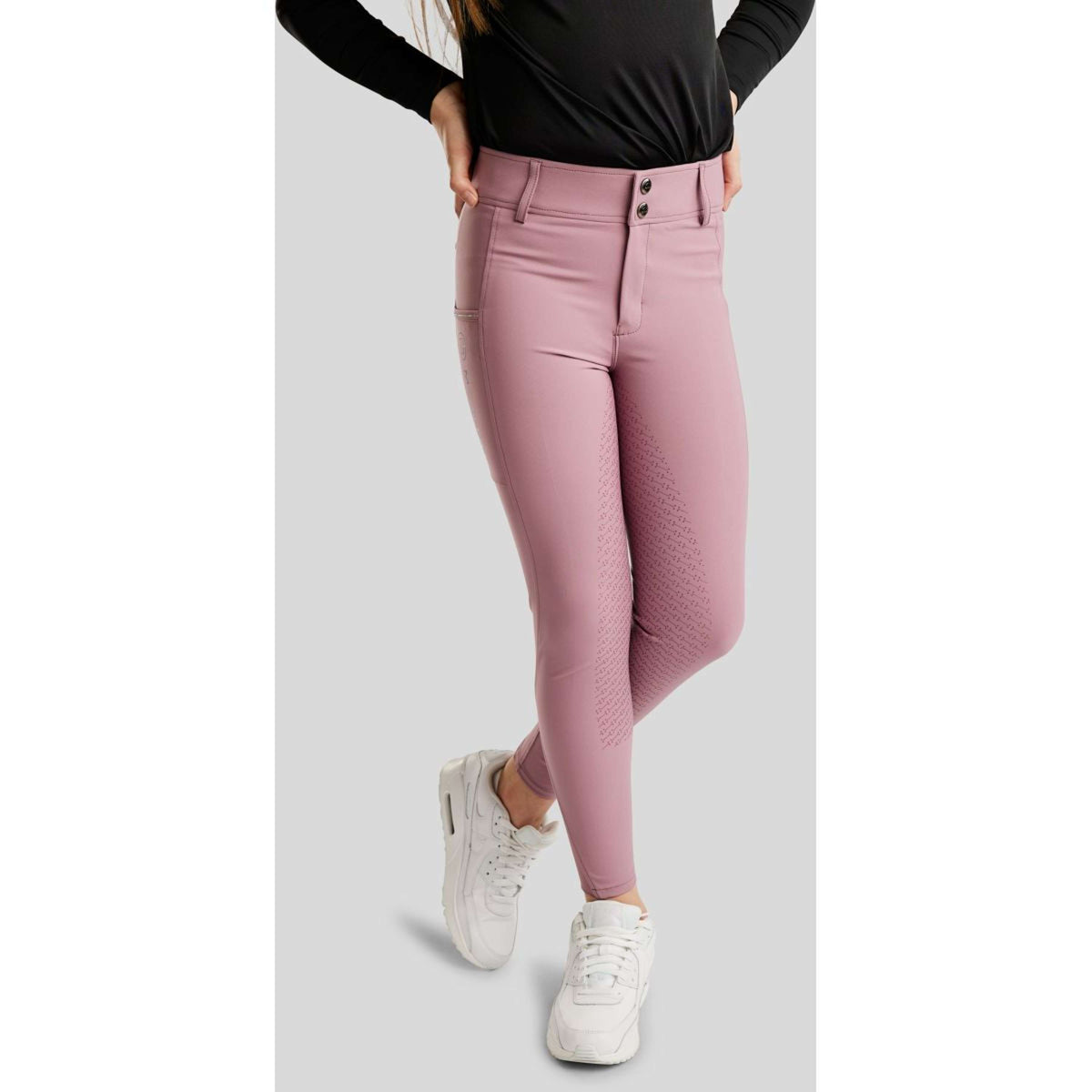 Montar Pantaloni da Equitazione MoCha Full Grip Geranie