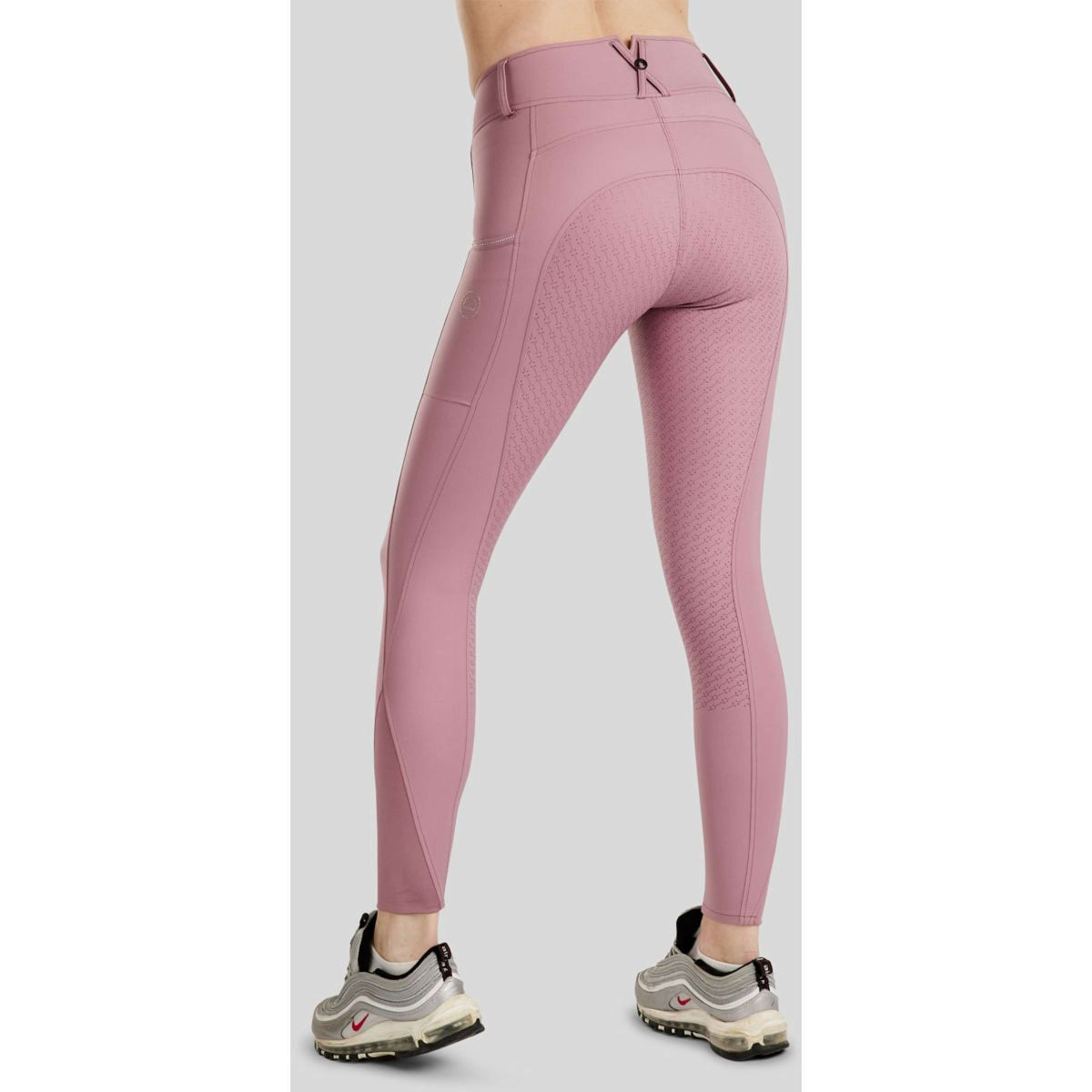 Montar Pantaloni da Equitazione MoCha Full Grip Geranie