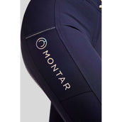 Montar Pantaloni da Equitazione MoCha Full Grip Navy