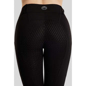 Montar Leggings da Equitazione MoCha Full Grip Nero