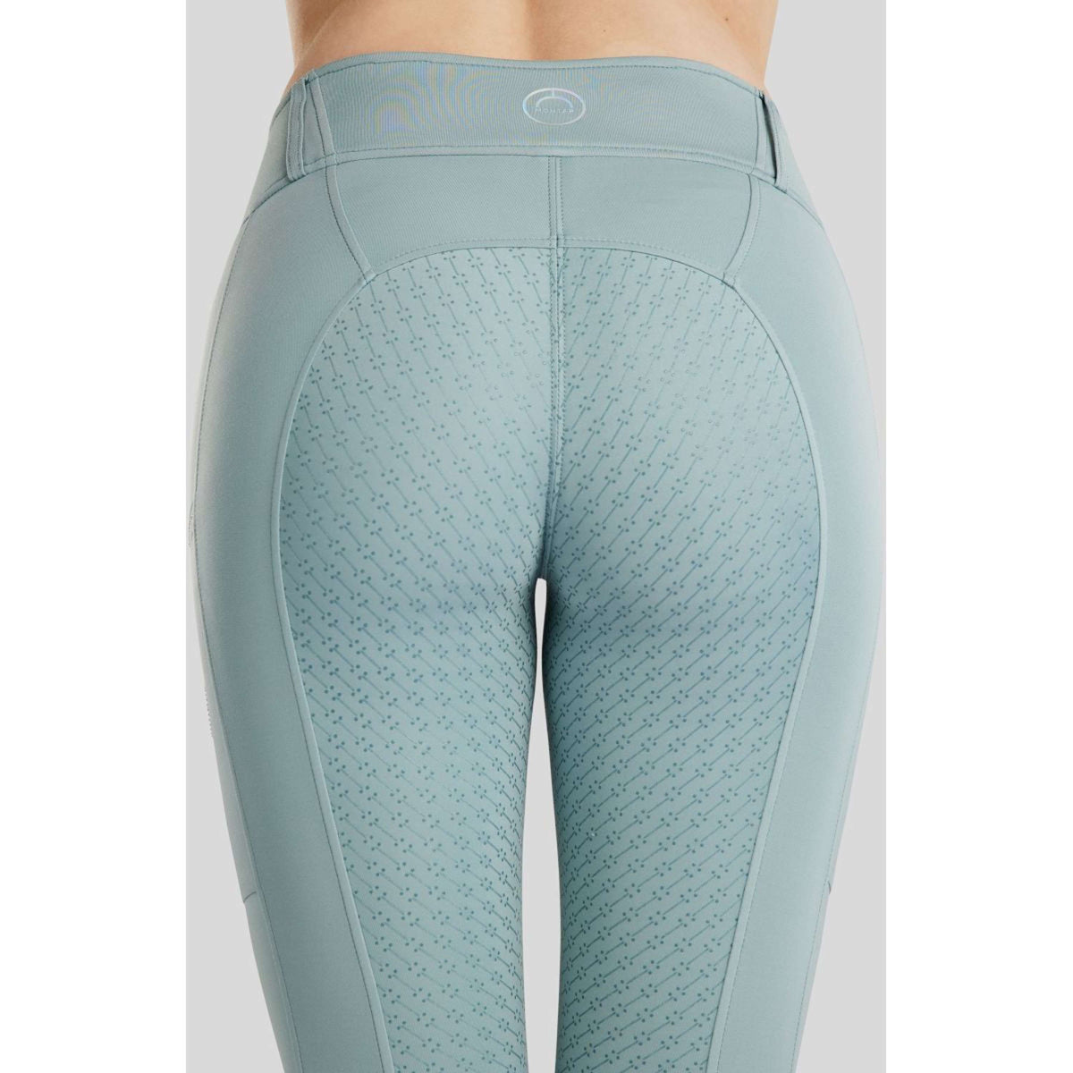 Montar Leggings da Equitazione MoCha Full Grip Stone Blue
