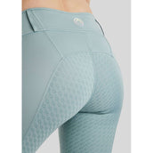 Montar Leggings da Equitazione MoCha Full Grip Stone Blue
