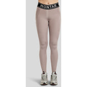Montar Leggings da Equitazione MoSille Full Grip Rose Grey