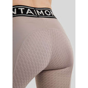 Montar Leggings da Equitazione MoSille Full Grip Rose Grey