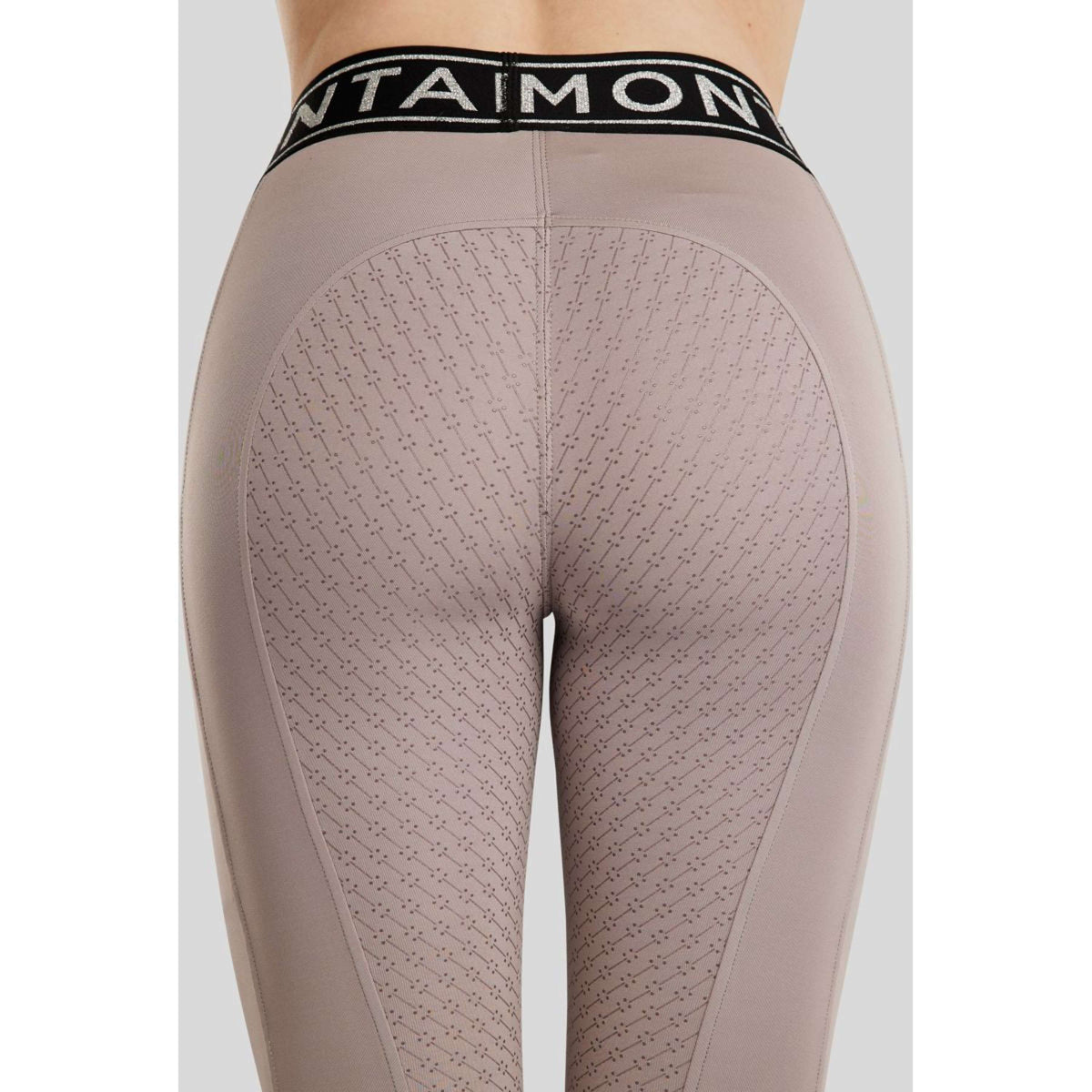 Montar Leggings da Equitazione MoSille Full Grip Rose Grey