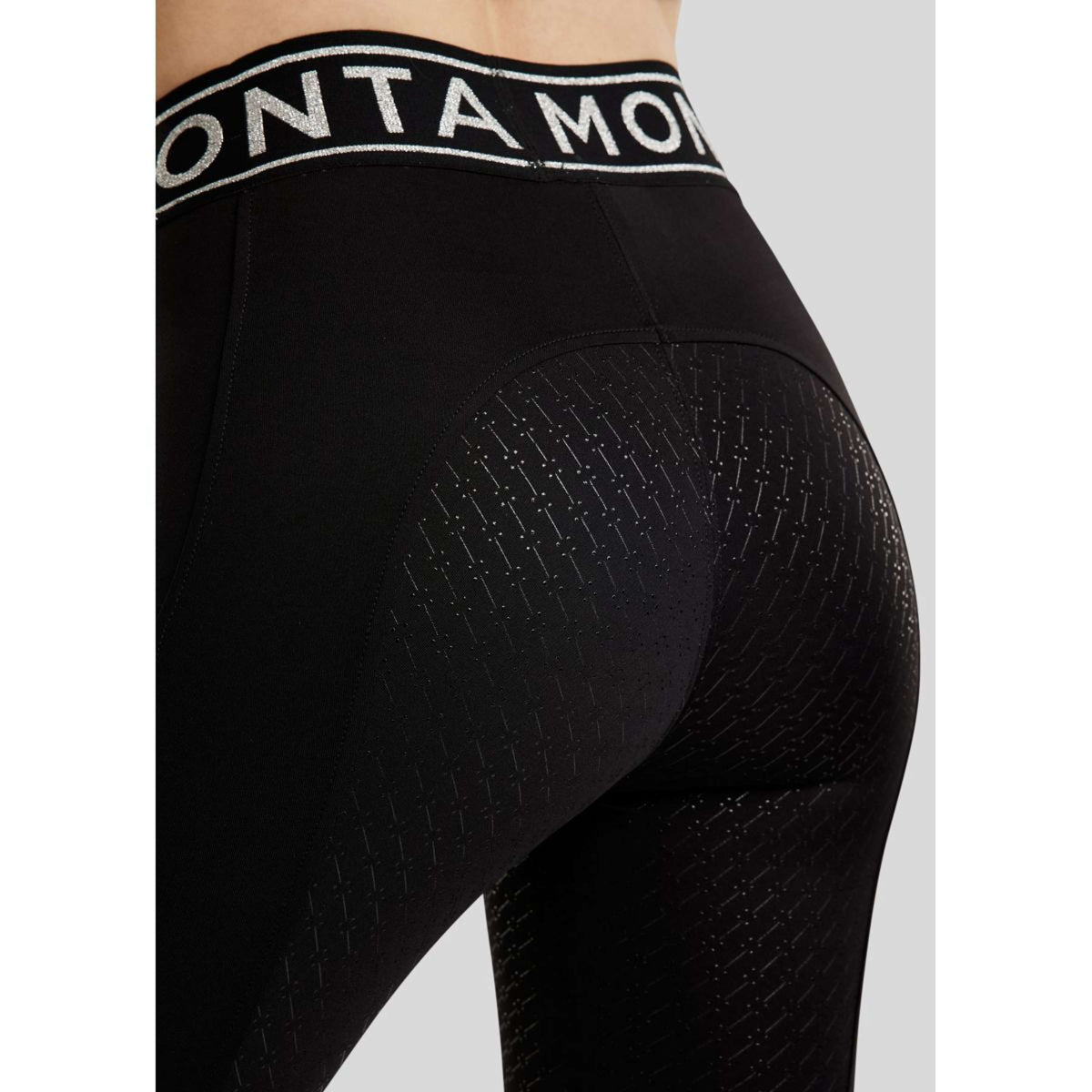 Montar Leggings da Equitazione MoSille Full Grip Nero
