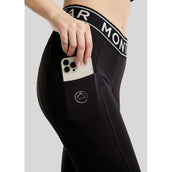 Montar Leggings da Equitazione MoSille Full Grip Nero