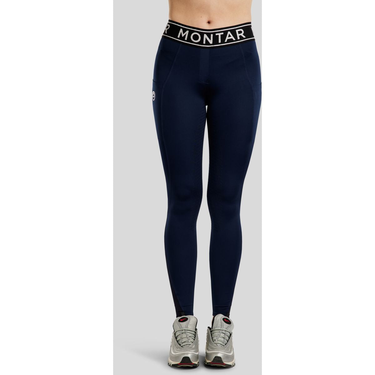 Montar Leggings da Equitazione MoSille Full Grip Navy