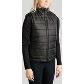 Montar Gilet MoCheri Reversible Black Peony