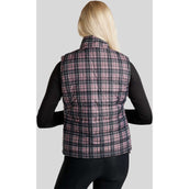 Montar Gilet MoCheri Reversible Black Peony