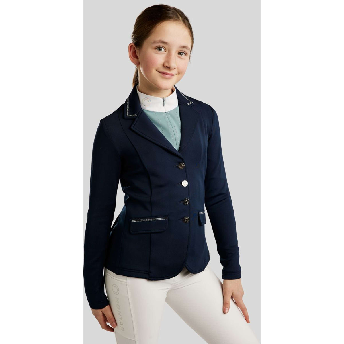 Montar Giacca da Competizione MoCha Navy