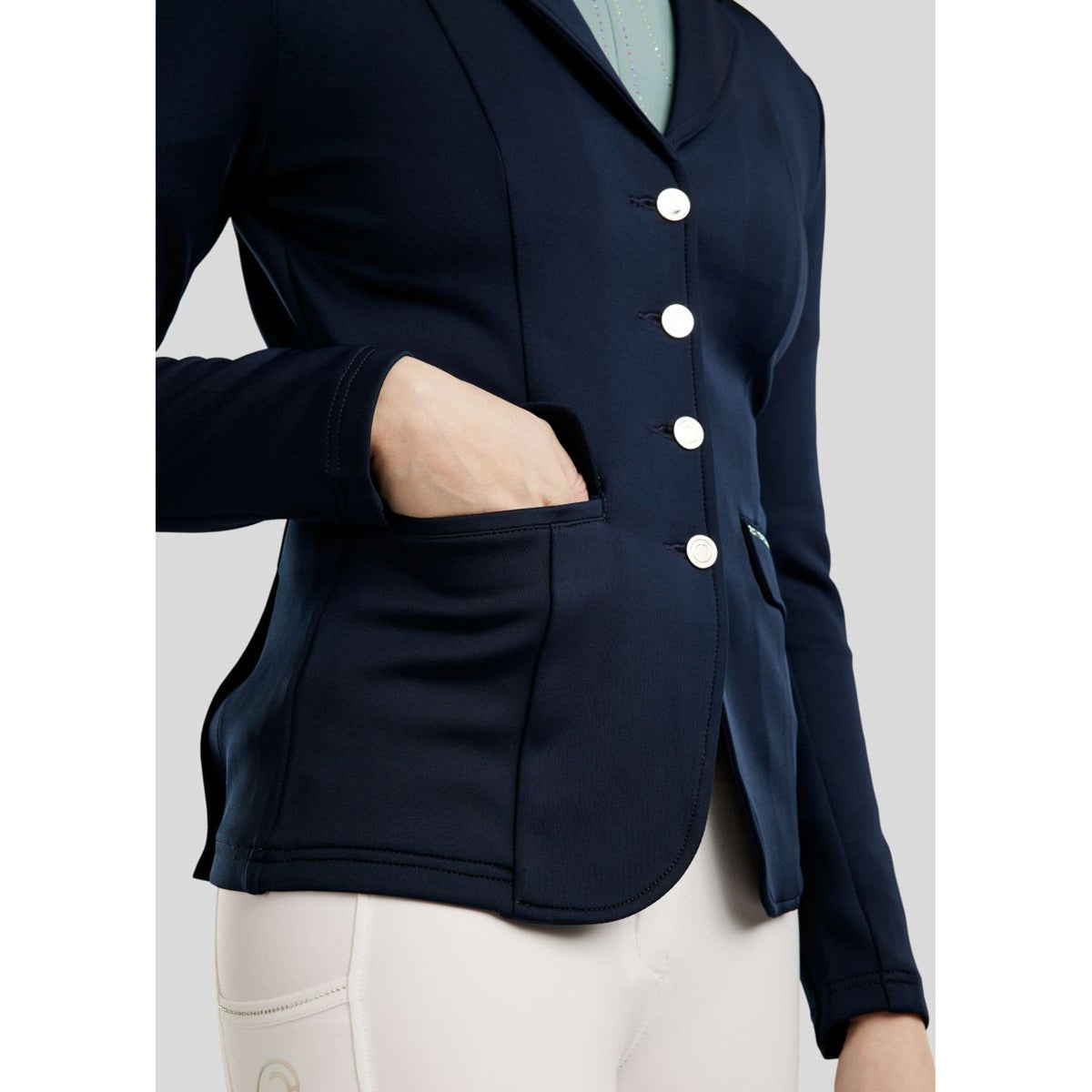 Montar Giacca da Competizione MoCha Navy