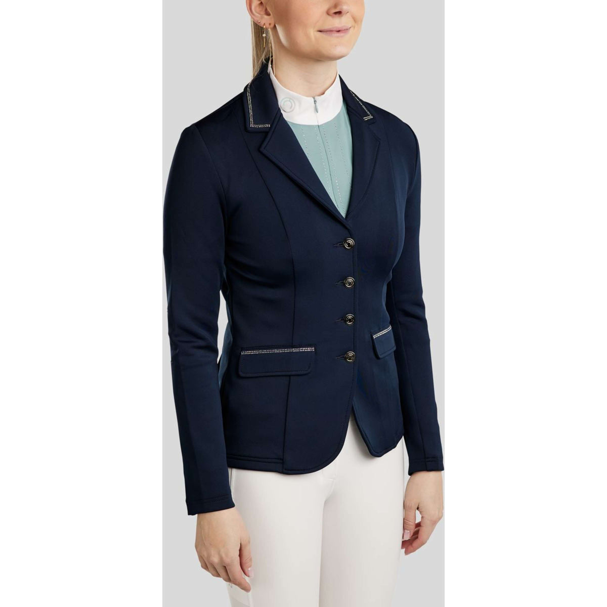 Montar Giacca da Competizione MoCha Navy