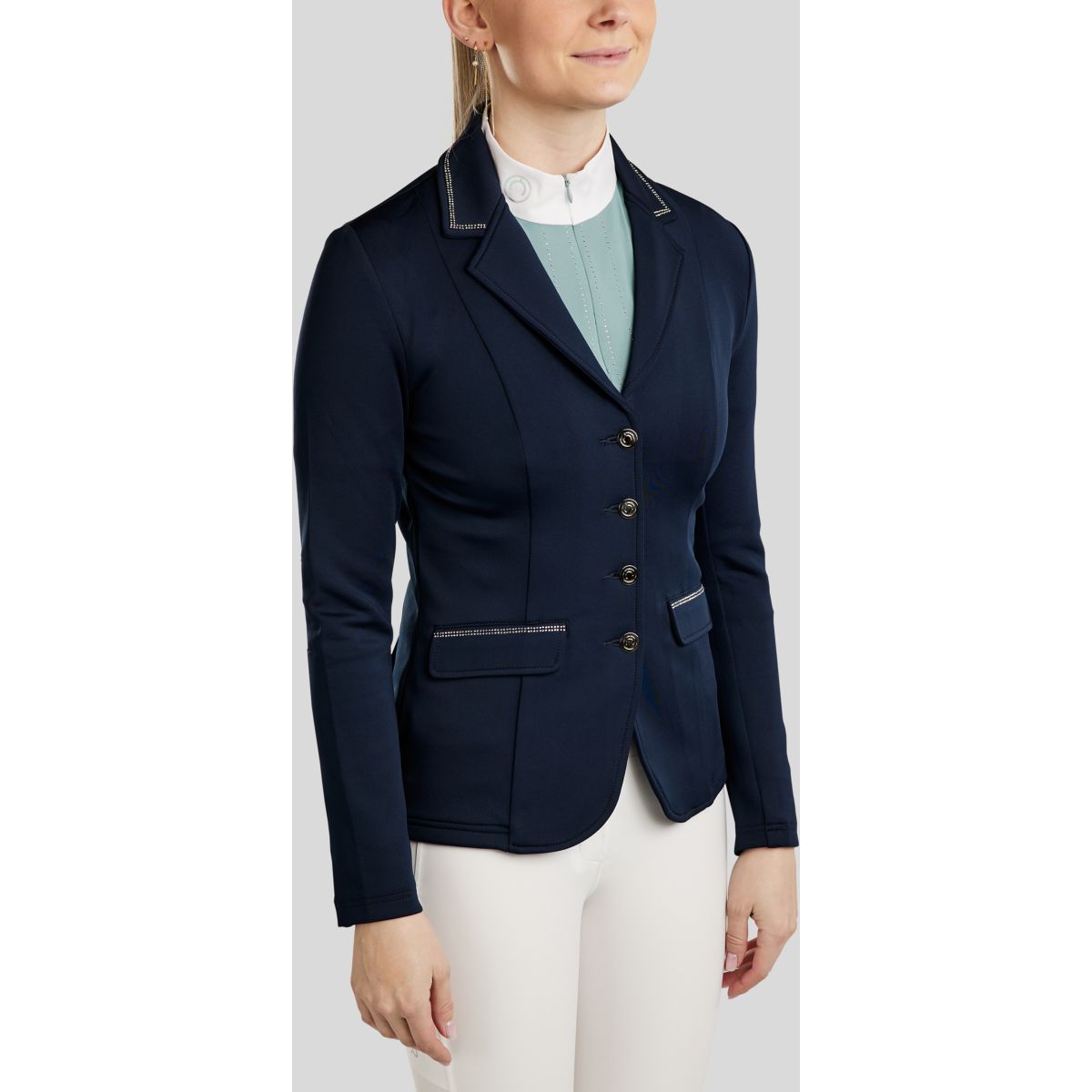 Montar Giacca da Competizione MoCha Navy
