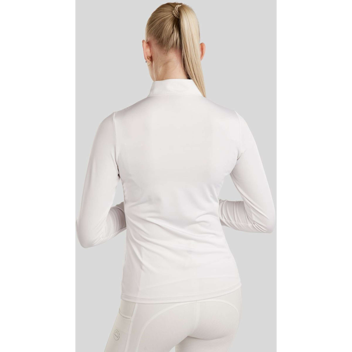 Montar Maglietta da Competizione MoCha Maniche Lunghe Bianco
