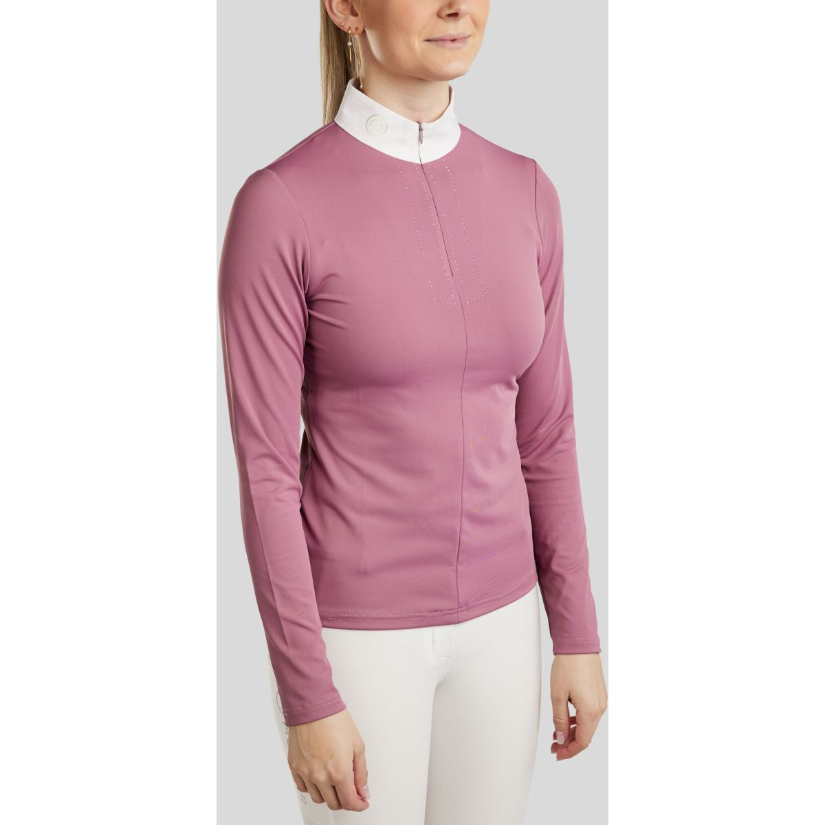 Montar Maglietta da Competizione MoCha Maniche Lunghe Geranie