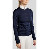 Montar Maglietta da Competizione MoCha Maniche Lunghe Navy