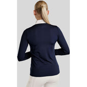 Montar Maglietta da Competizione MoCha Maniche Lunghe Navy