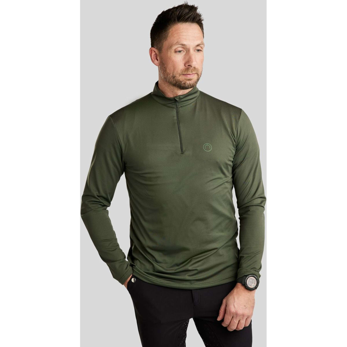 Montar Longsleeve MoEric Olive