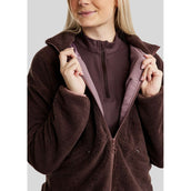 Montar Felpa con cappuccio e zip MoEva Black Peony