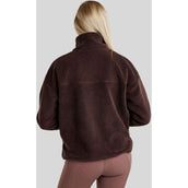 Montar Felpa con cappuccio e zip MoEva Black Peony