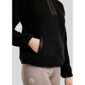 Montar Felpa con cappuccio e zip MoSille Nero
