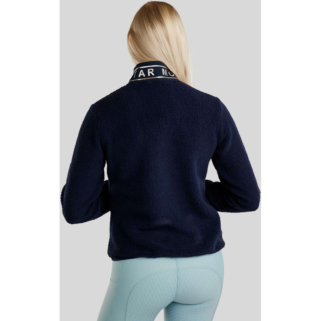 Montar Felpa con cappuccio e zip MoSille Navy