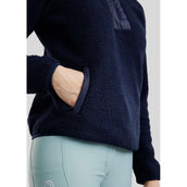 Montar Felpa con cappuccio e zip MoSille Navy