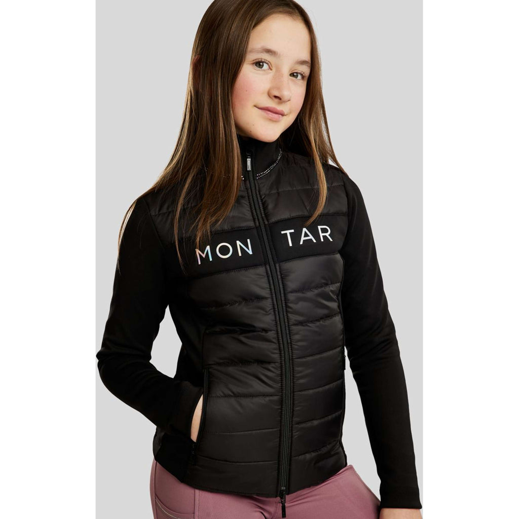Montar Felpa con cappuccio e zip MoCha Nero