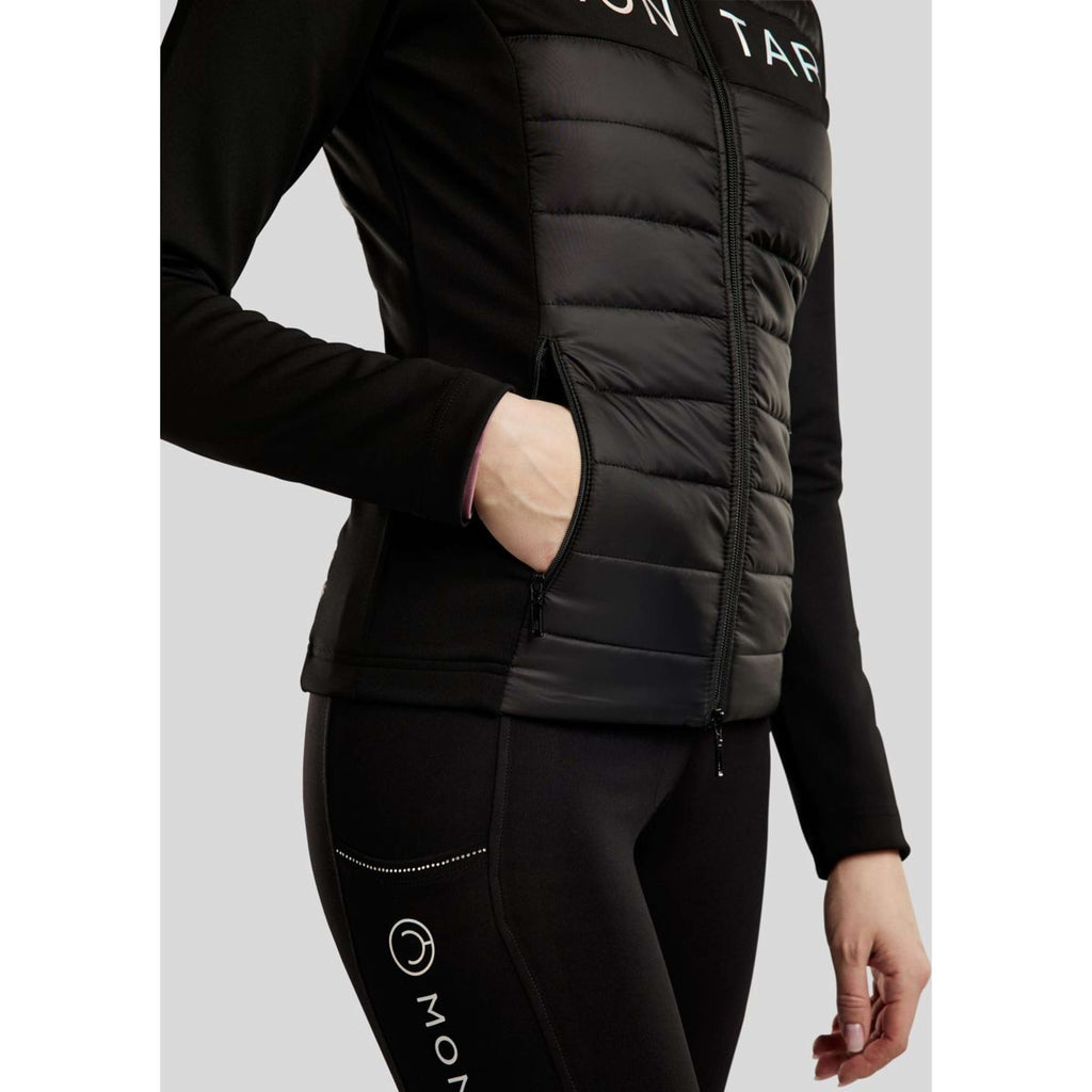 Montar Felpa con cappuccio e zip MoCha Nero