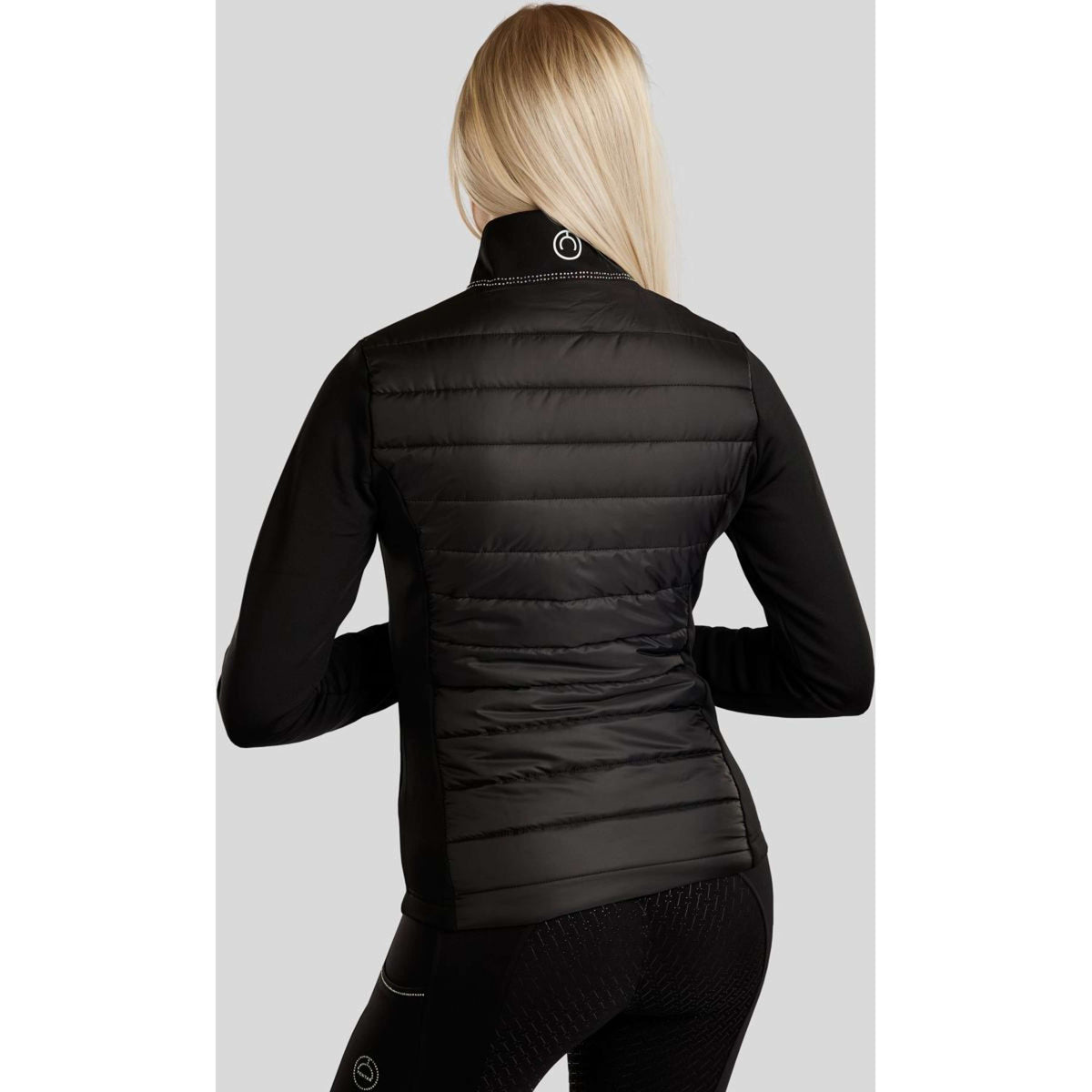 Montar Felpa con cappuccio e zip MoCha Nero