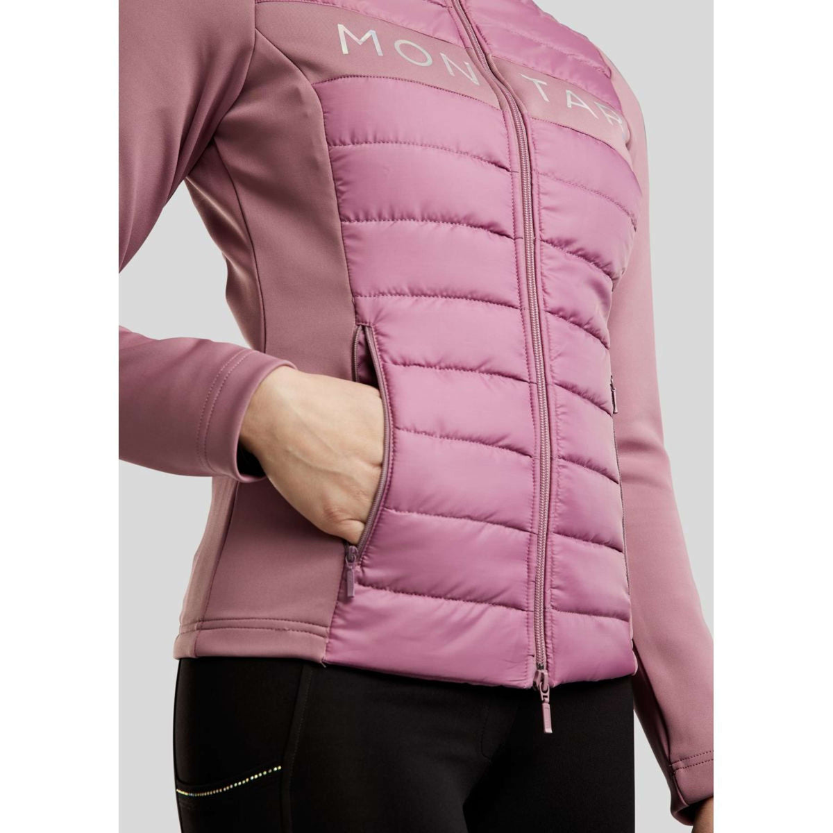 Montar Felpa con cappuccio e zip MoCha Geranie