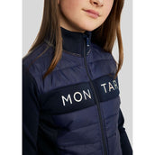 Montar Felpa con cappuccio e zip MoCha Navy