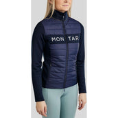 Montar Felpa con cappuccio e zip MoCha Navy