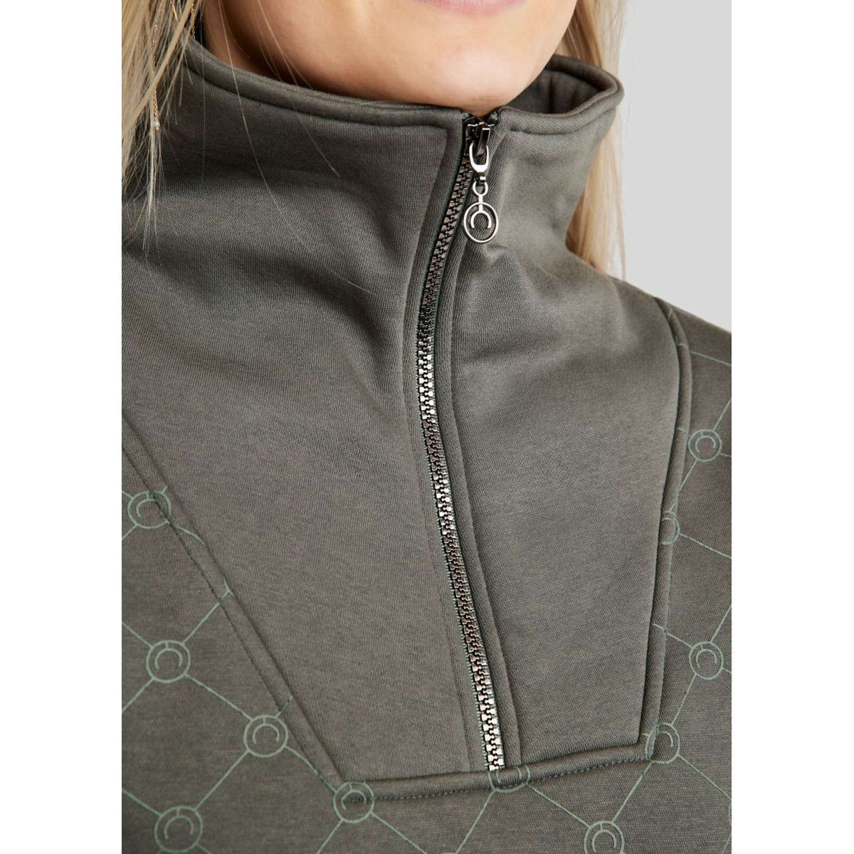 Montar Felpa con cappuccio e zip MoLara Giada