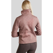 Montar Felpa con cappuccio e zip MoLara Dusty Rose